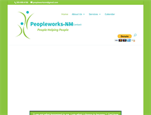 Tablet Screenshot of peopleworksnm.org